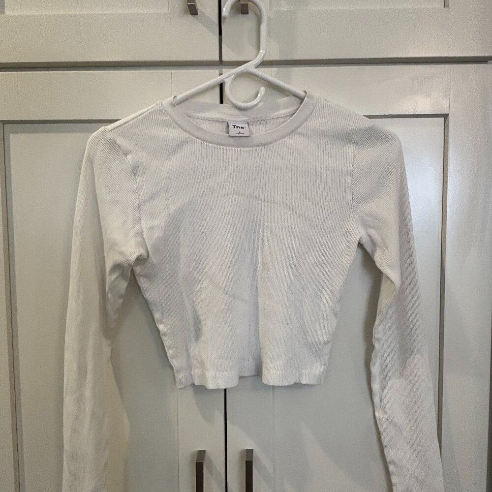 Aritzia TNA Long Sleeve Ribbed Top